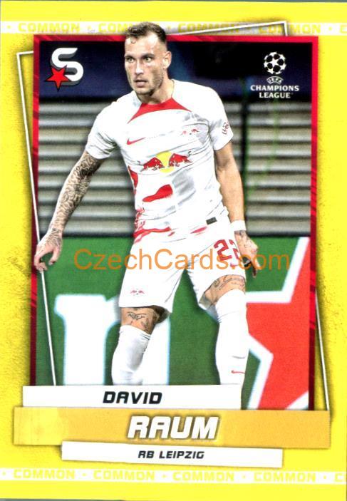 David Raum 2022/23 Topps Superstars #117 variations