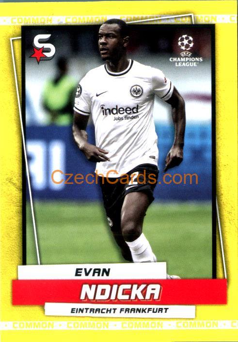 Evan Ndicka 2022/23 Topps Superstars #123 variations