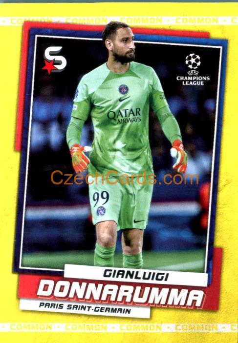 Gianluigi Donnarumma 2022/23 Topps Superstars #127 variations