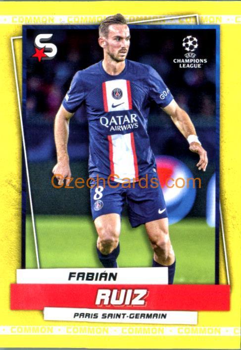 Fabián Ruiz 2022/23 Topps Superstars #132 variations
