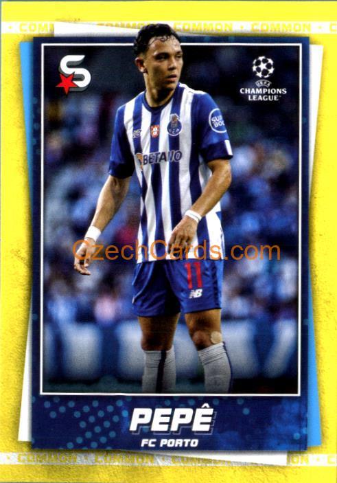 Pepe 2022/23 Topps Superstars #143 variations