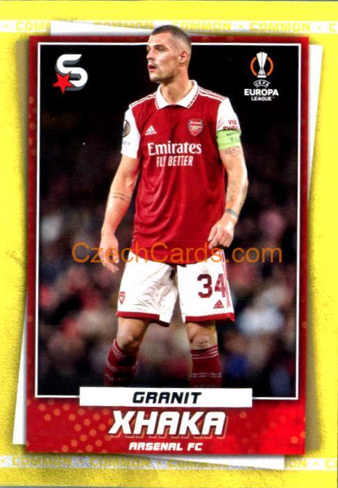 Granit Xhaka 2022/23 Topps Superstars #161 variations