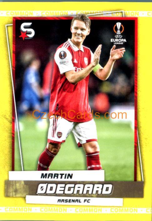 Martin Ødegaard 2022/23 Topps Superstars #162 variations