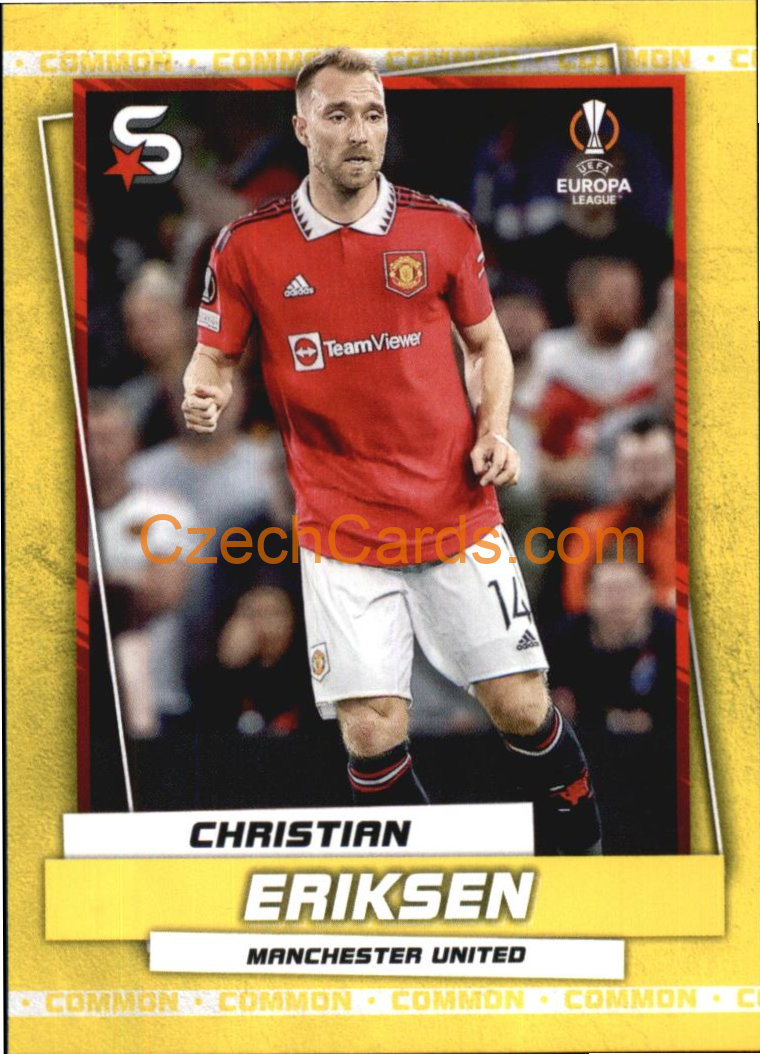 Christian Eriksen 2022/23 Topps Superstars #168 variations