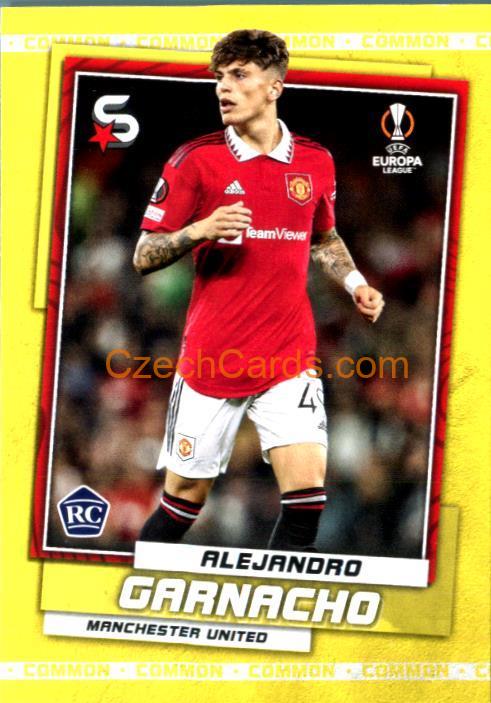 Alejandro Garnacho 2022/23 Topps Superstars #172 variations