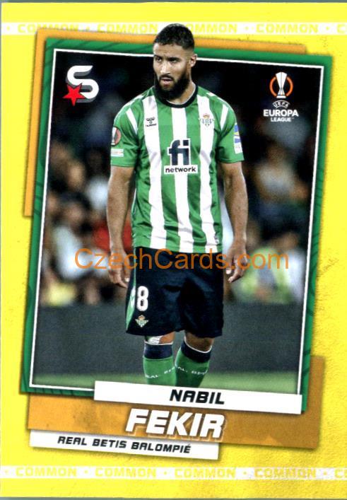 Nabil Fekir 2022/23 Topps Superstars #175 variations