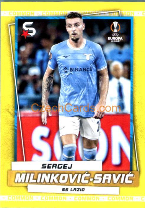 Sergej Milinković-Savić 2022/23 Topps Superstars #180 variations