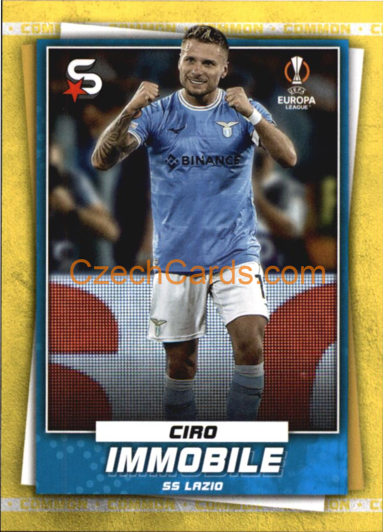 Ciro Immobile 2022/23 Topps Superstars #182 variations