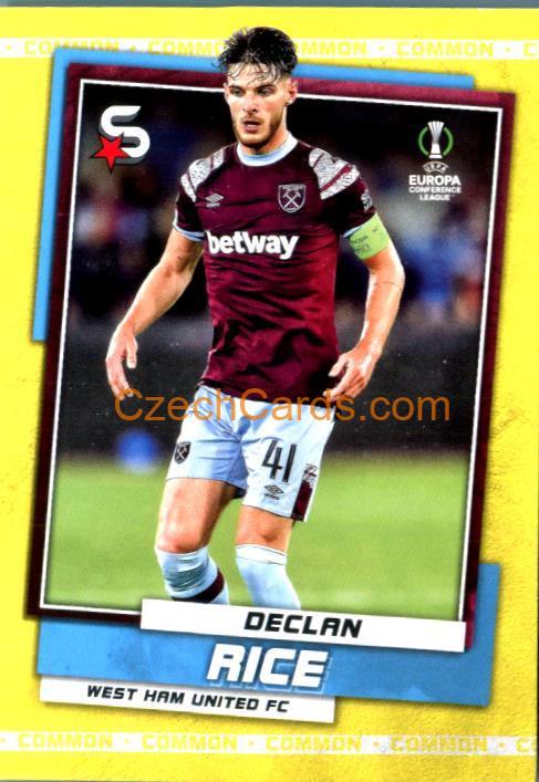 Declan Rice 2022/23 Topps Superstars #184 variations