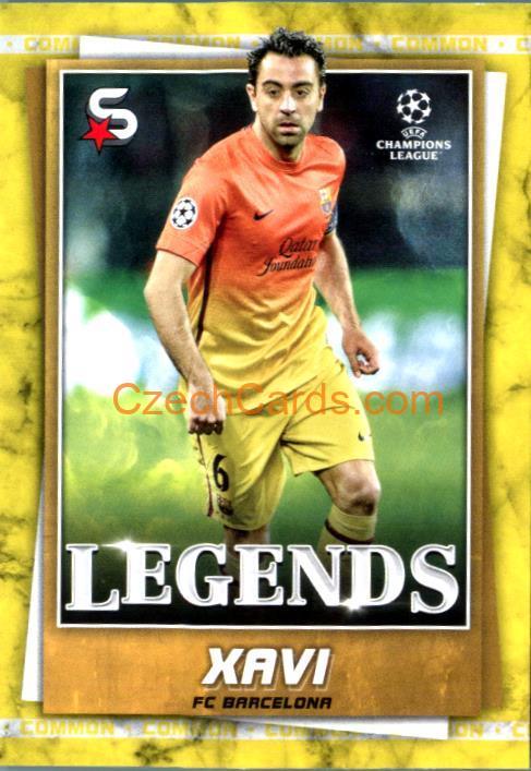 Xavi 2022/23 Topps Superstars #196 variations