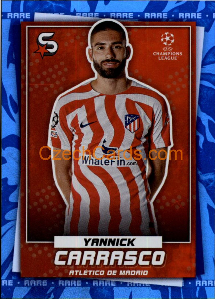Yannick Carrasco 2022/23 Topps Superstars #62 rare