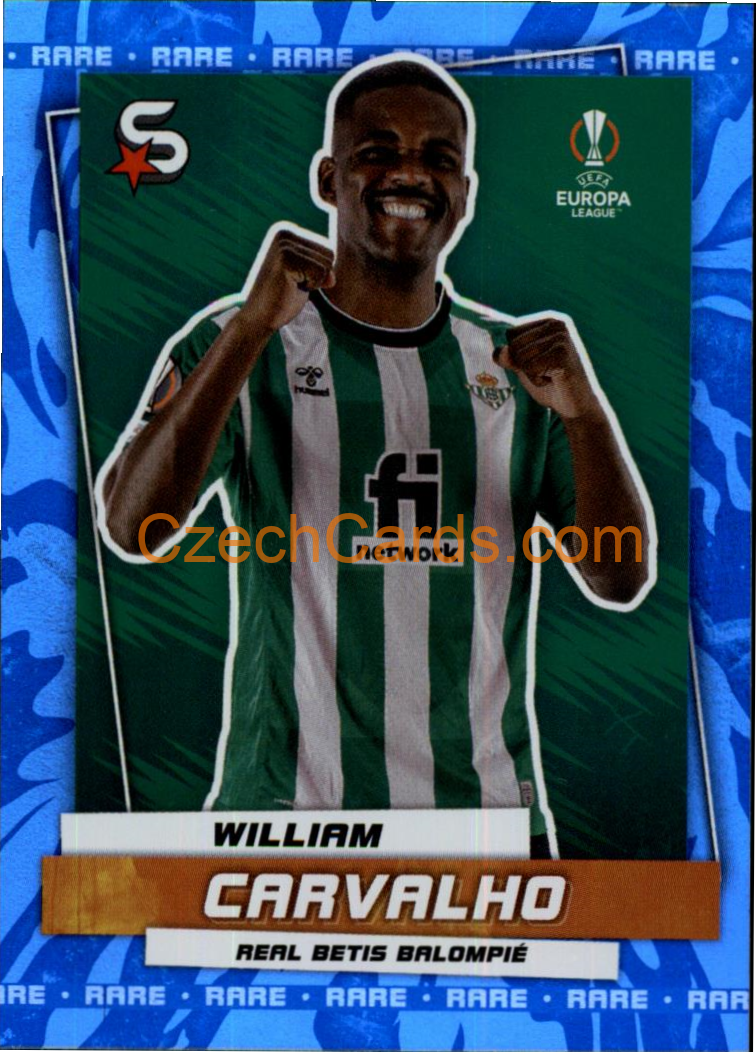 William Carvalho 2022/23 Topps Superstars #174 rare