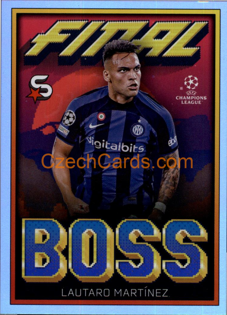 Lautaro Martínez 2022/23 Topps Superstars Final Boss #FB-LAU