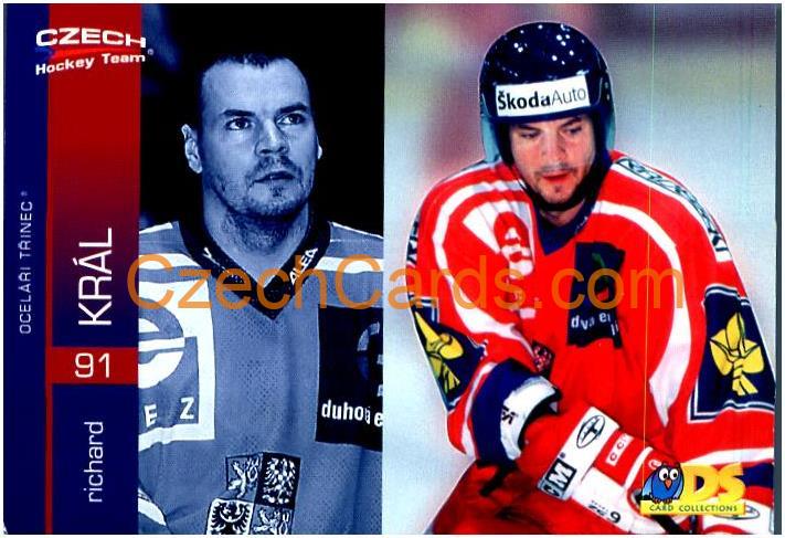 Richard Král DS 2002/03 hokejová kartička #8