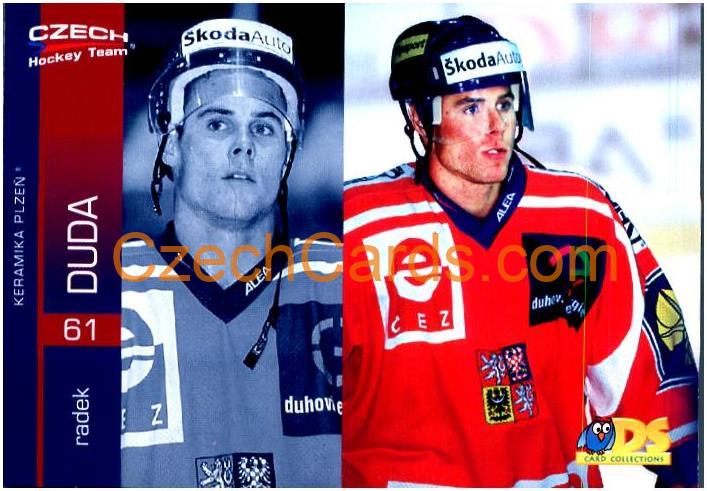 Radek Duda DS 2002/03 hokejová kartička #10