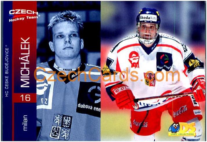 Milan Michálek DS 2002/03 hokejová kartička #12