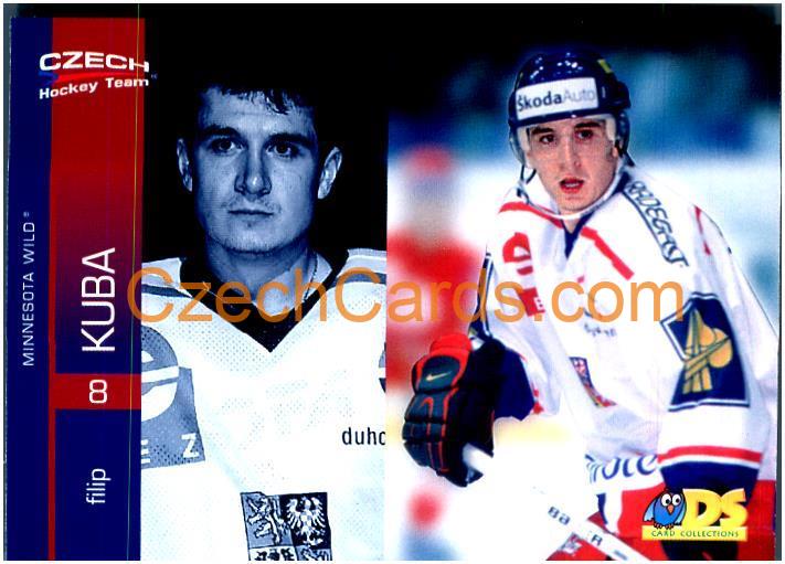 Filip Kuba DS 2002/03 hokejová kartička #16