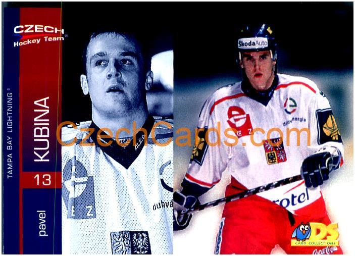 Pavel Kubina DS 2002/03 hokejová kartička #17