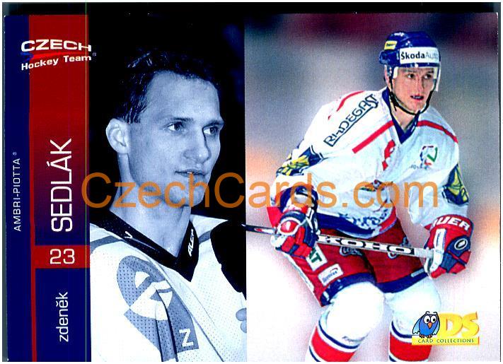 Zdeněk Sedlák DS 2002/03 hokejová kartička #29