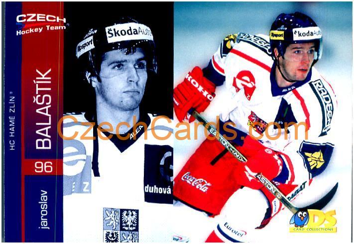 Jaroslav Balaštík DS 2002/03 hokejová kartička #37