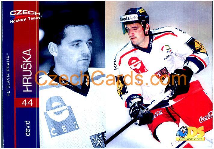 David Hruška DS 2002/03 hokejová kartička #39