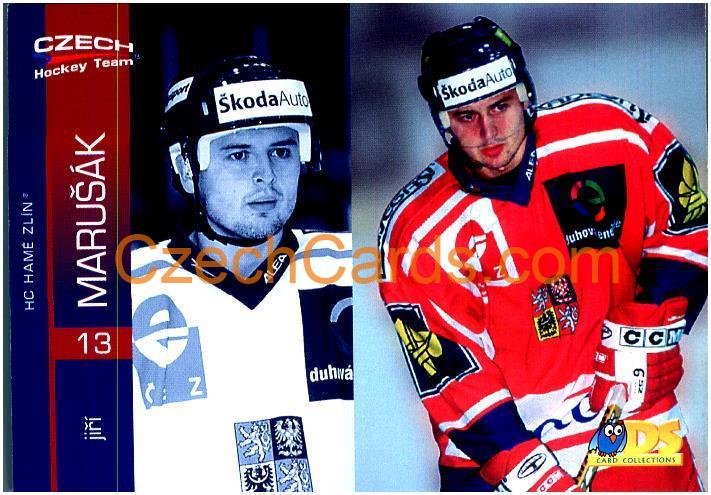 Jiří Marušák DS 2002/03 hokejová kartička #40
