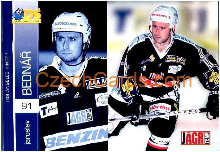 Jaroslav Bednář DS 2002/03 hokejová kartička #44