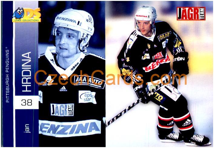 Jan Hrdina DS 2002/03 hokejová kartička #52