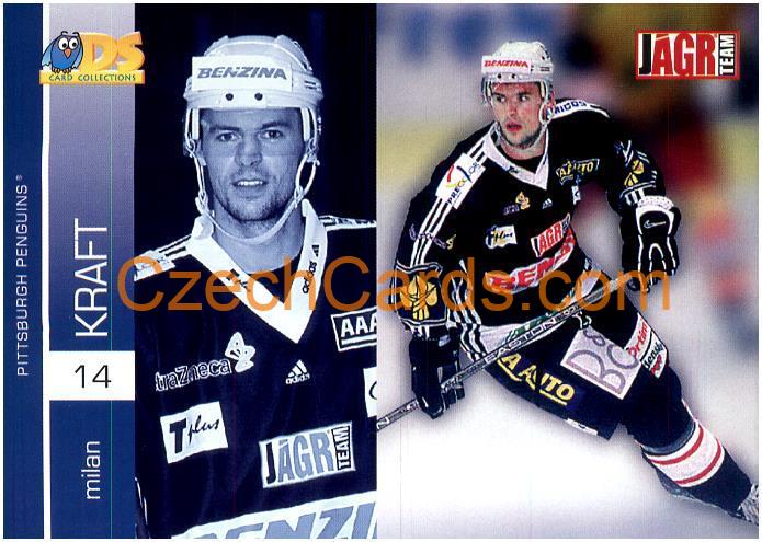 Milan Kraft DS 2002/03 hokejová kartička #61