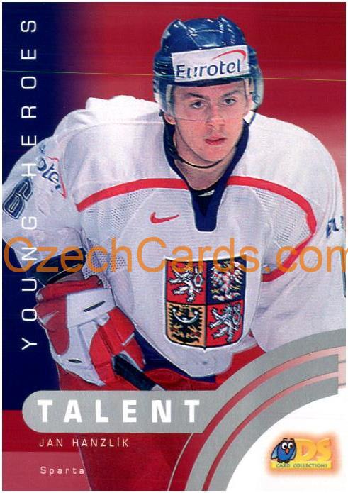 Jan Hanzlík DS 2002/03 hokejová kartička #66