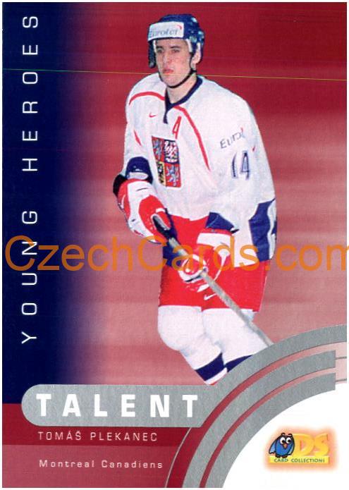 Tomáš Plekanec DS 2002/03 hokejová kartička #69
