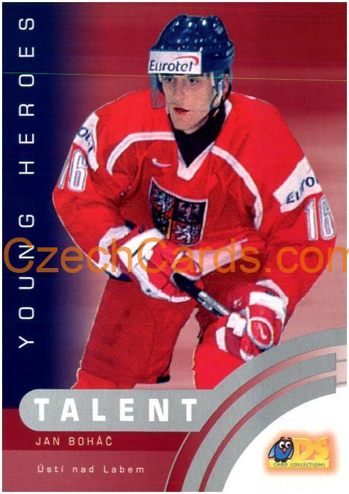 Jan Boháč DS 2002/03 hokejová kartička #75