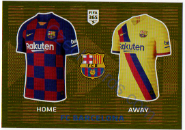 FC Barcelona T-Shirt 2020 FIFA 365 #85 Gold