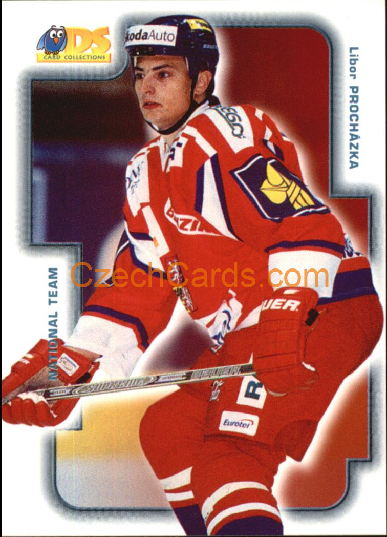 Libor Procházka DS 2001/02 hokejová kartička #9