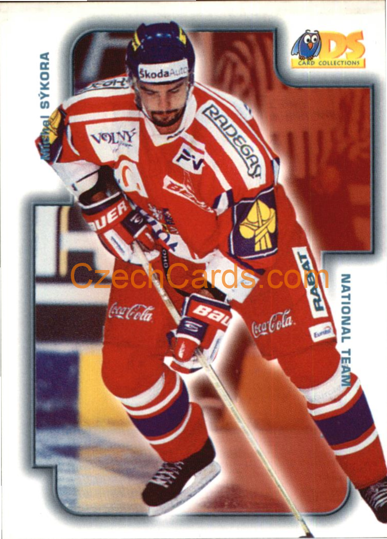 Michal Sýkora DS 2001/02 hokejová kartička #10