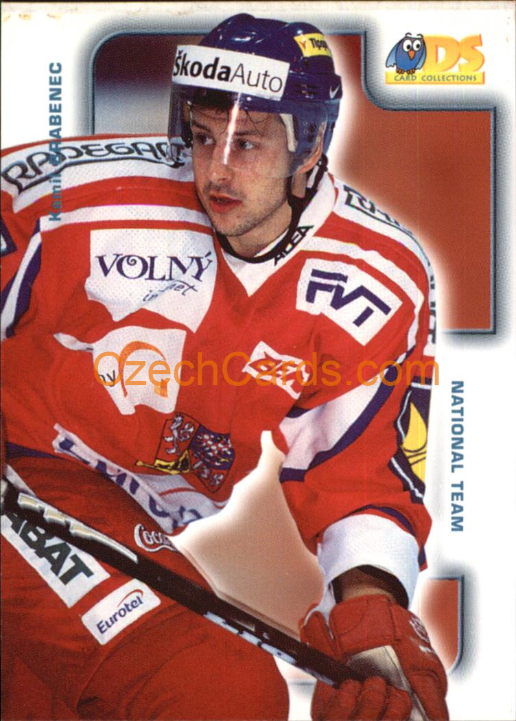 Kamil Brabenec DS 2001/02 hokejová kartička #12