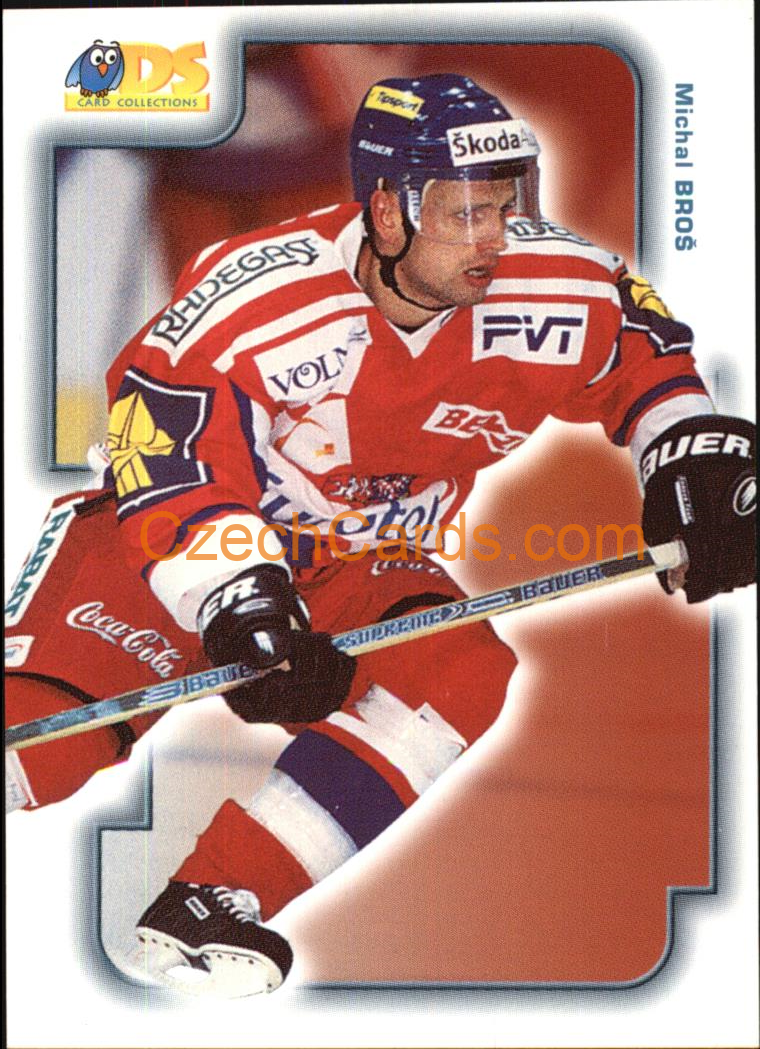 Michal Broš DS 2001/02 hokejová kartička #13