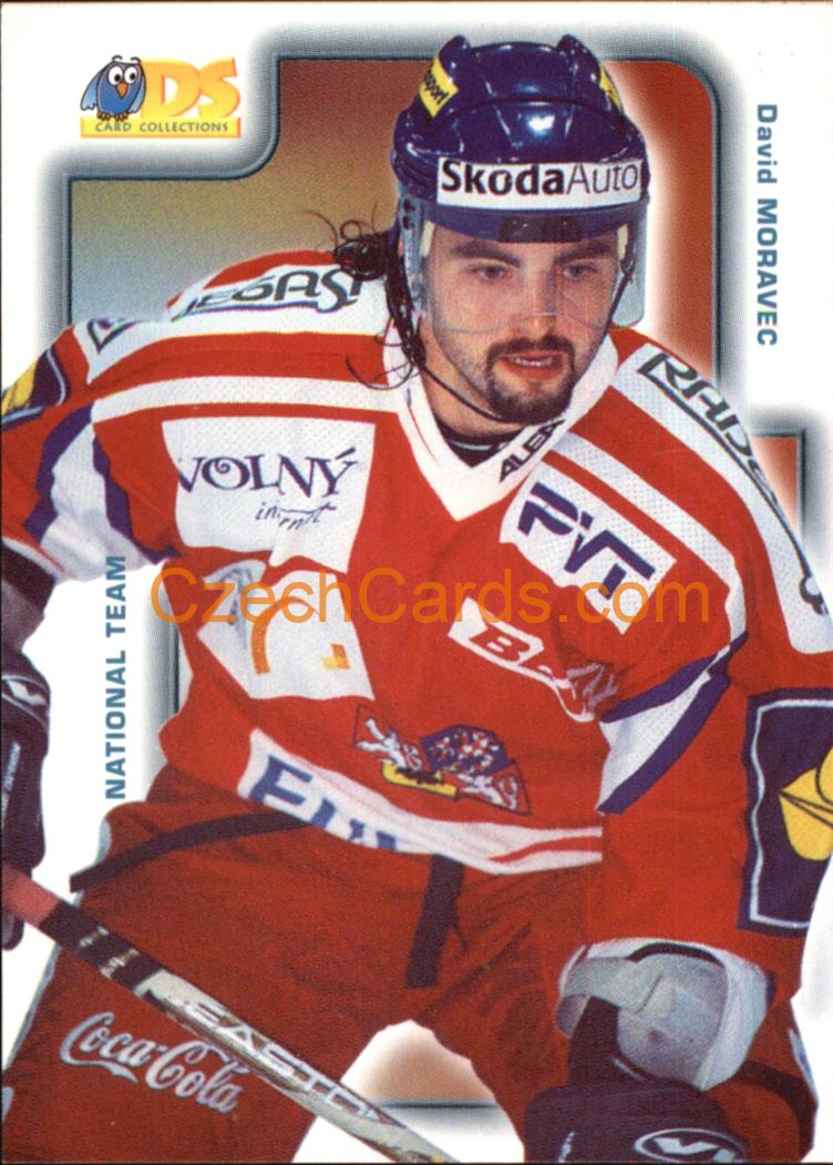 David Moravec DS 2001/02 hokejová kartička #18