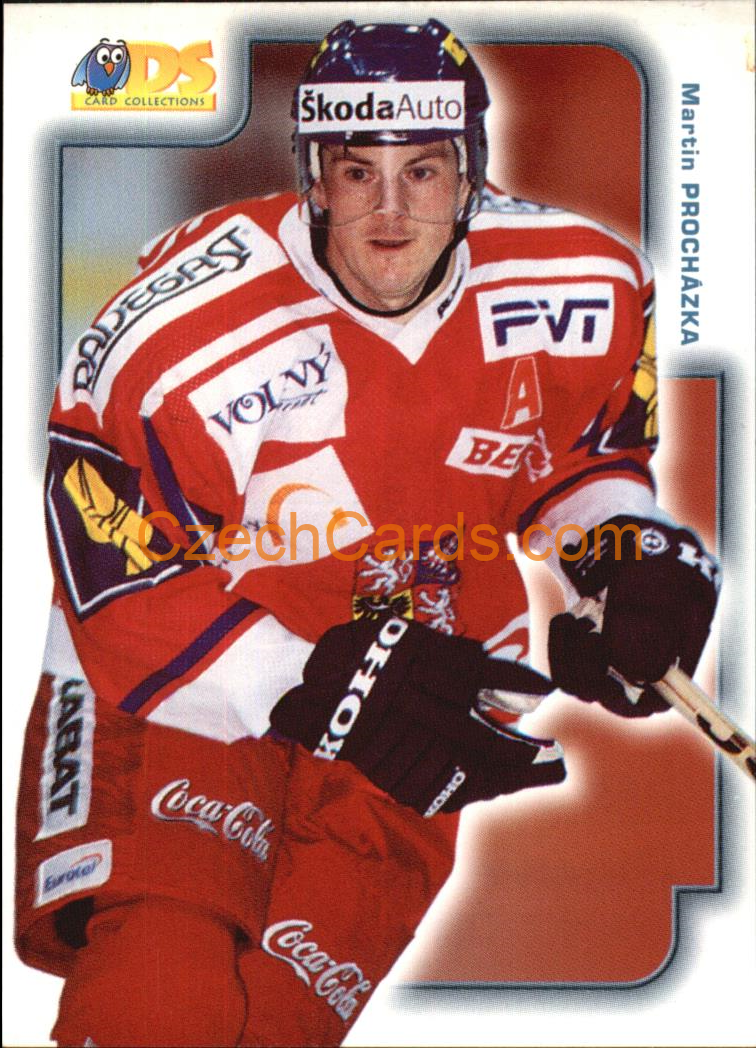 Martin Procházka DS 2001/02 hokejová kartička #19