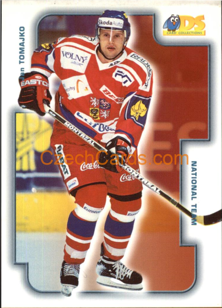 Jan Tomajko DS 2001/02 hokejová kartička #21