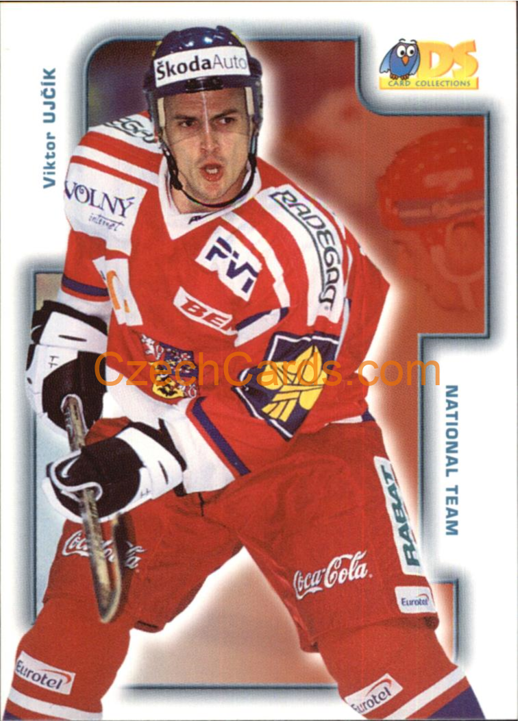 Viktor Ujčík DS 2001/02 hokejová kartička #22