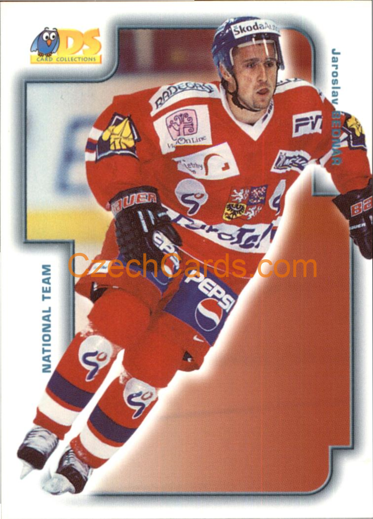 Jaroslav Bednář DS 2001/02 hokejová kartička #24