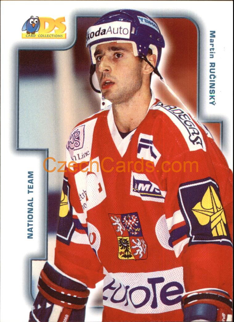 Martin Ručinský DS 2001/02 hokejová kartička #25