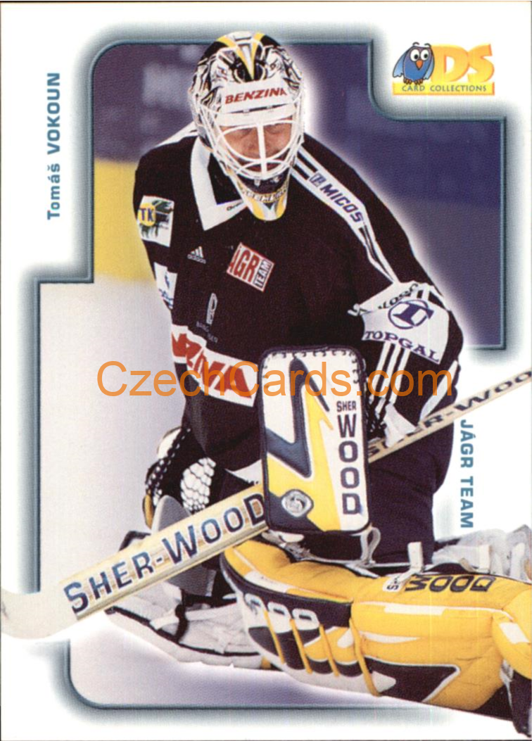 Tomáš Vokoun DS 2001/02 hokejová kartička #26