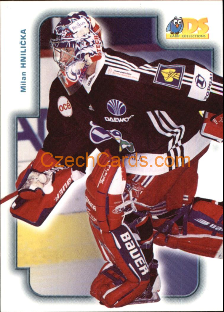 Milan Hnilička DS 2001/02 hokejová kartička #27
