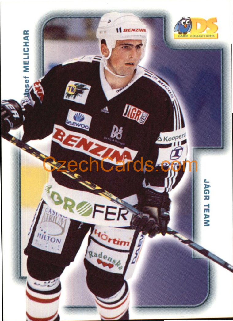 Josef Melichar DS 2001/02 hokejová kartička #28