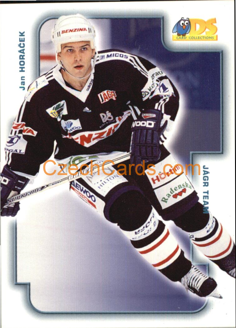 Jan Horáček DS 2001/02 hokejová kartička #31