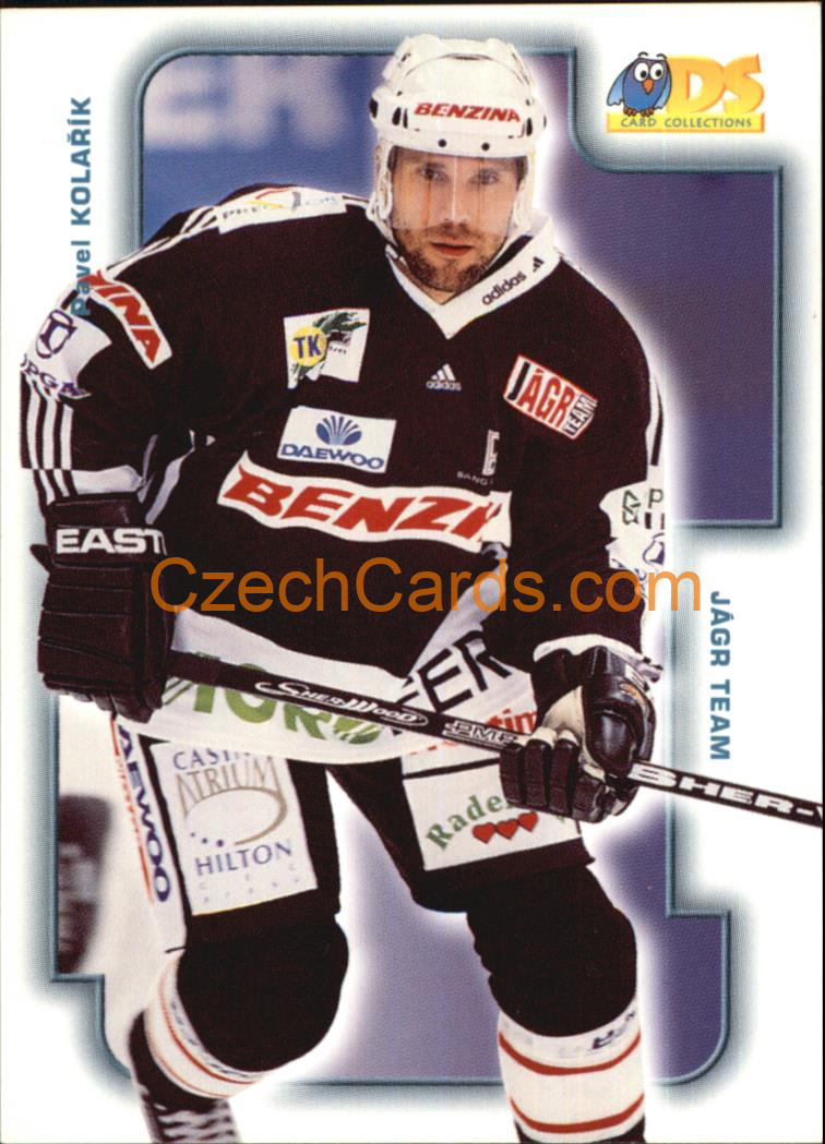 Pavel Kolařík DS 2001/02 hokejová kartička #33