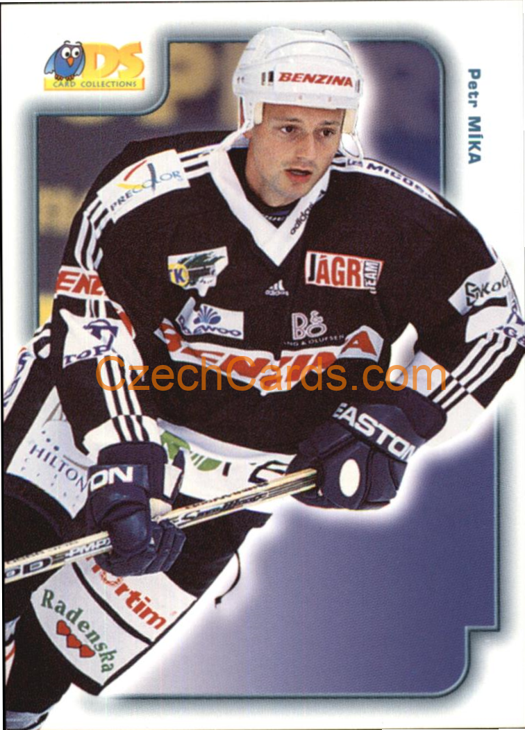 Petr Míka DS 2001/02 hokejová kartička #34