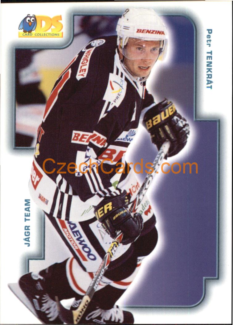 Petr Tenkrát DS 2001/02 hokejová kartička #35